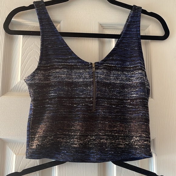 Sugar Popped Blue 2 Piece Skirt Set. - Picture 2 of 7